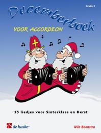 Decemberboek voor accordeon - 25 liedjes voor Sinterklaas en Kerst - pro akordeon